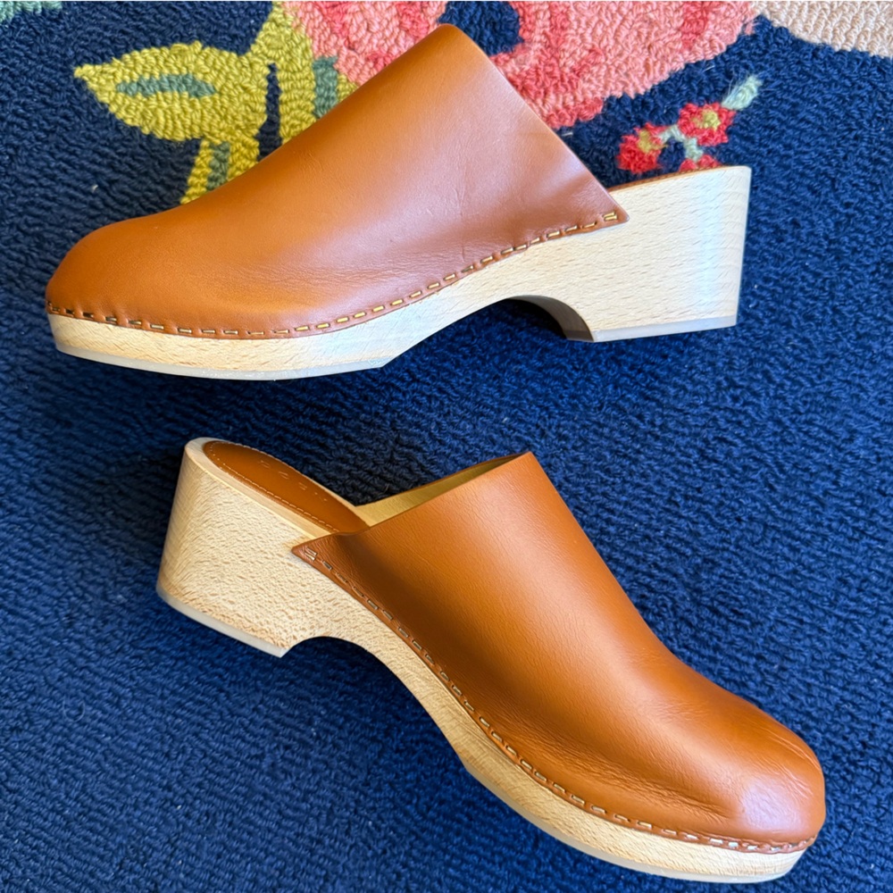 Doen Anouk Clogs in Cognac - Picture 7 of 12